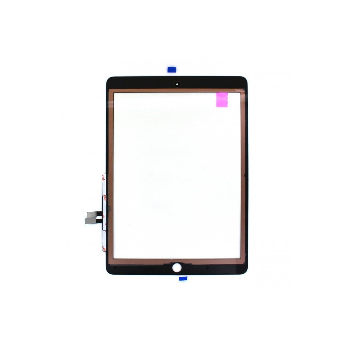 Vitre tactile pour iPad 6 Noir sans outils