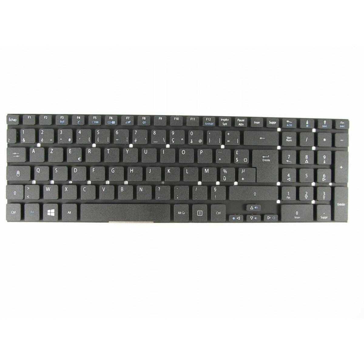 Clavier Azerty Français pour Packard Bell EasyNote LV11HC SERIES PK130HQ3A14