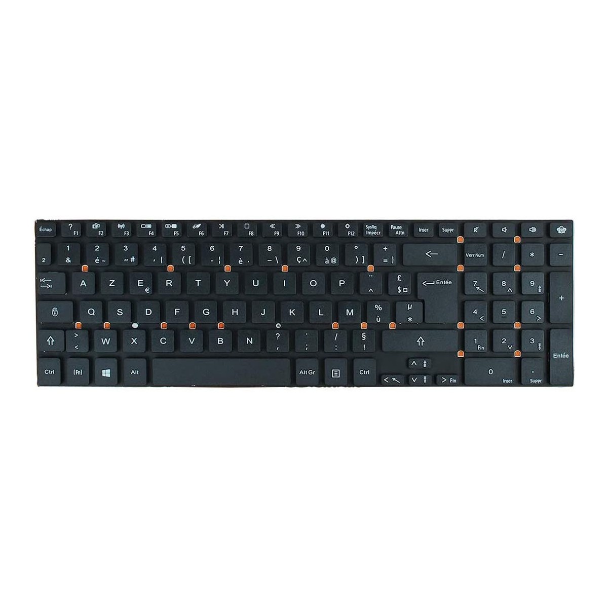 Clavier Français pour Packard Bell EasyNote LV44HC NK.I171S.017