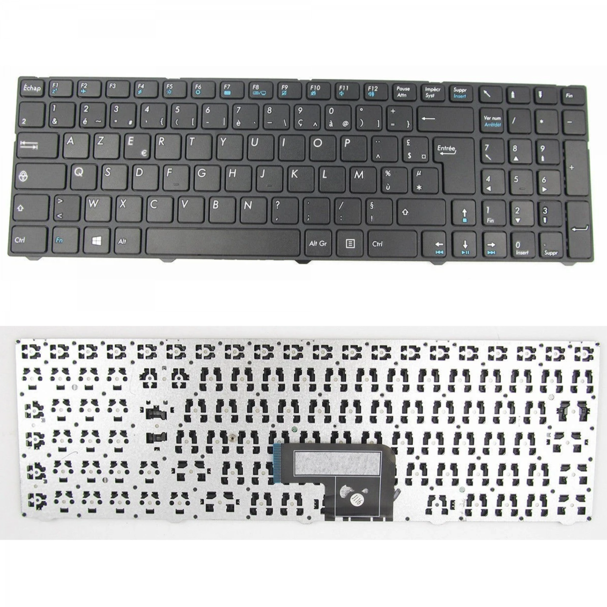 Clavier Français pour Medion Akoya P7631 0KN0-CN1FR11