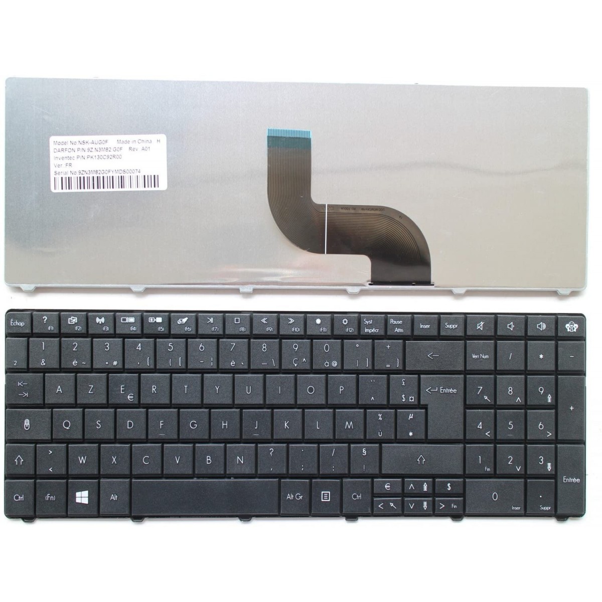 Clavier Français pour Packard Bell Easynote LE11 SERIES MP-09G36F0-6982