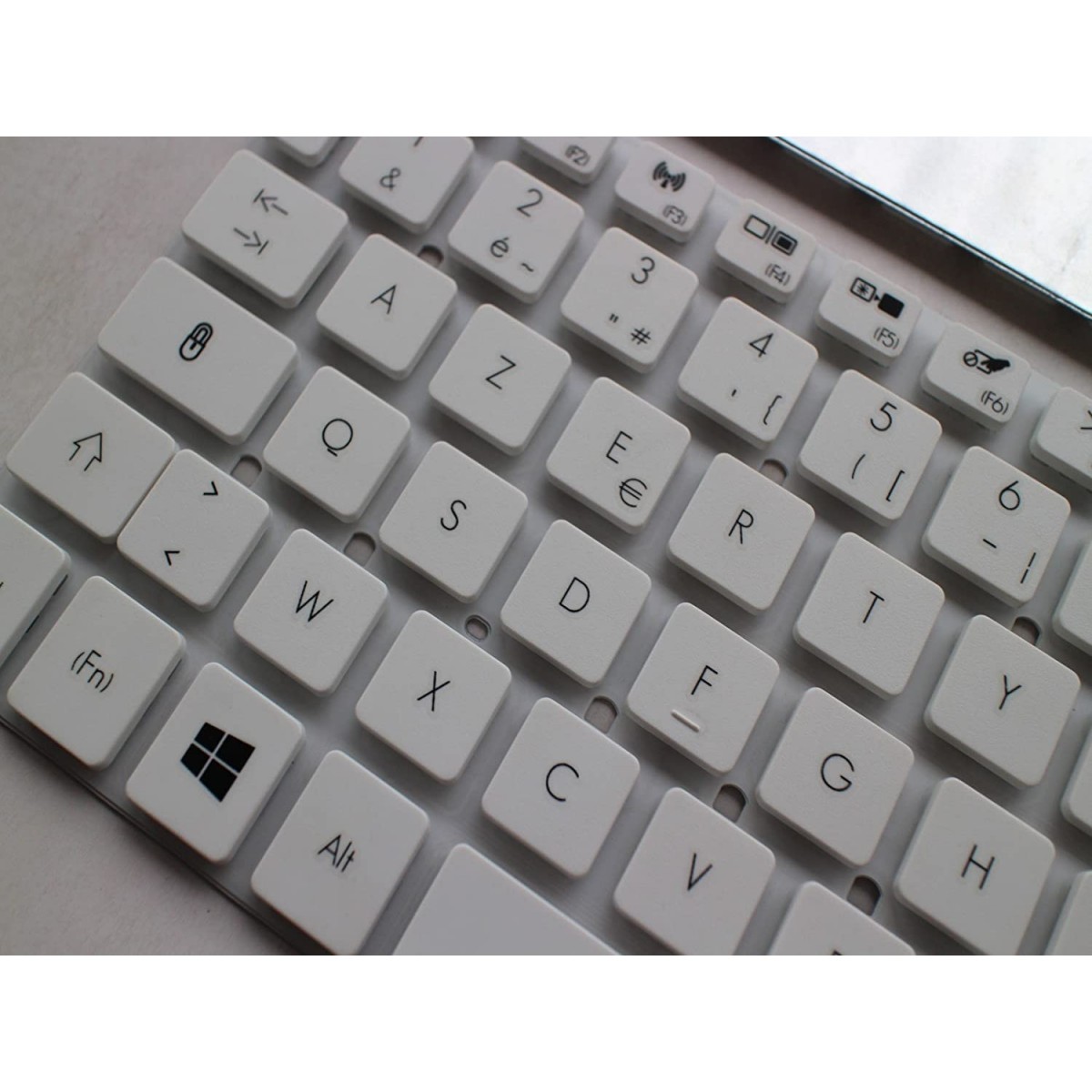 Clavier Français pour Packard Bell Easynote VAB70 SERIES 051A30B56 Blanc