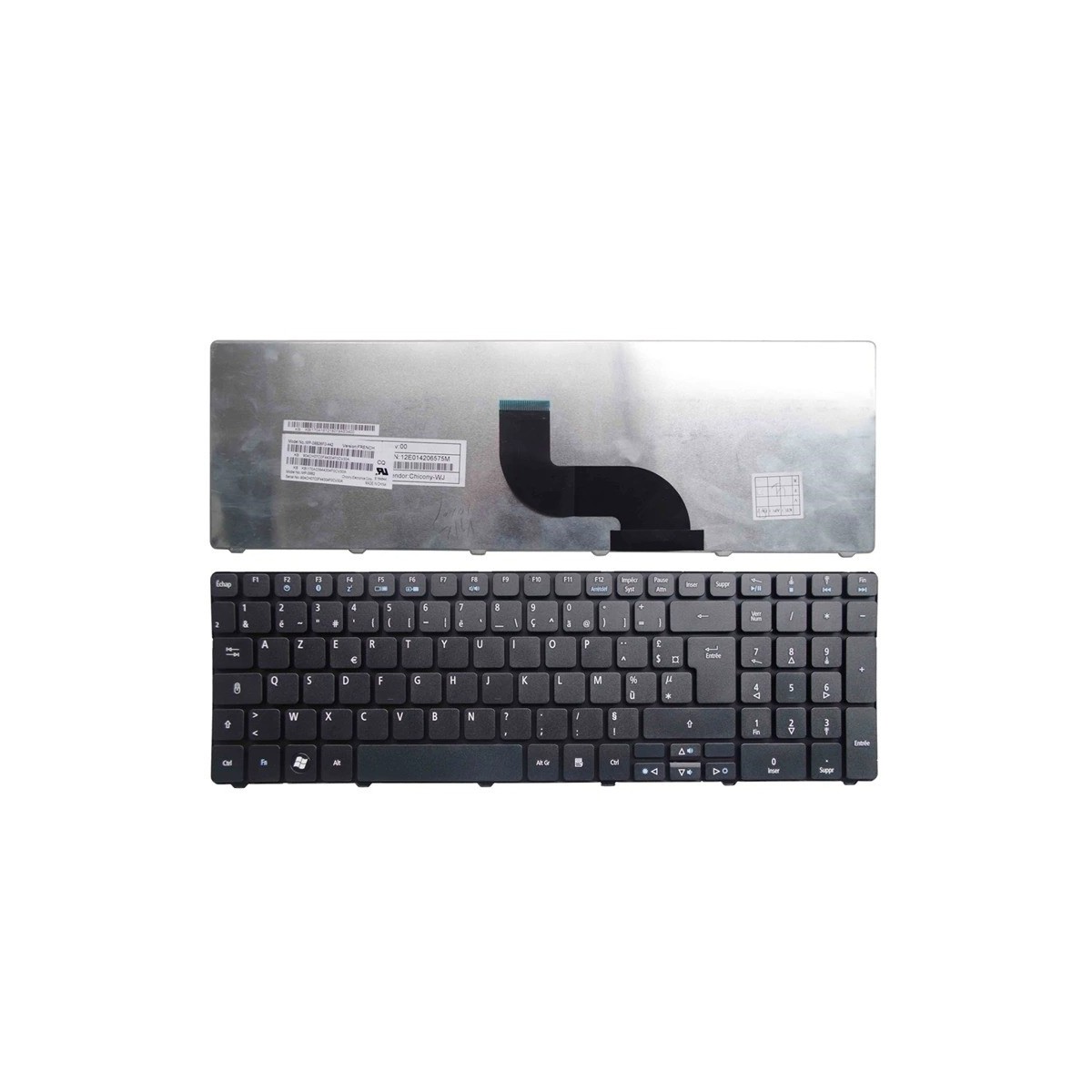 Clavier Français pour Packard Bell Easynote TM85 9J.N1H82.00F