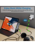 Hub USB Type-C pour iPad Pro 2018, adaptateur 7 en 1, station d'accueil avec chargement USB-C 60W PD, prise en charge 4K HDMI, U